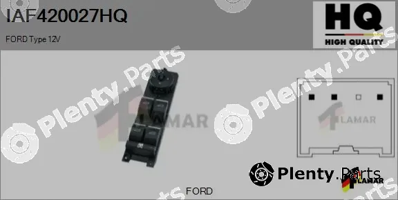 Flamar IAF420027HQ — Switch, window regulator