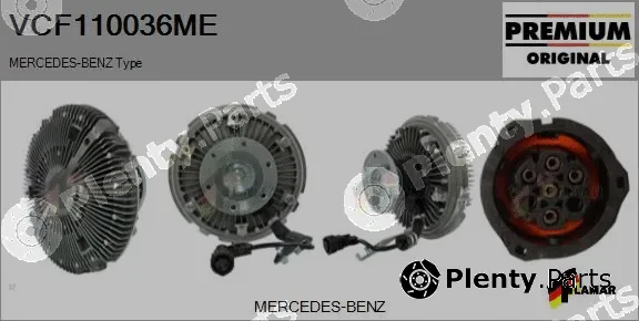 Flamar VCF110036ME — Clutch, radiator fan