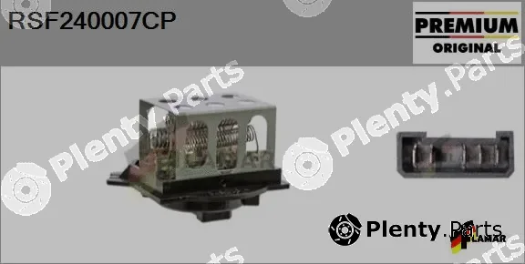 Flamar RSF240007CP — Resistor, interior blower