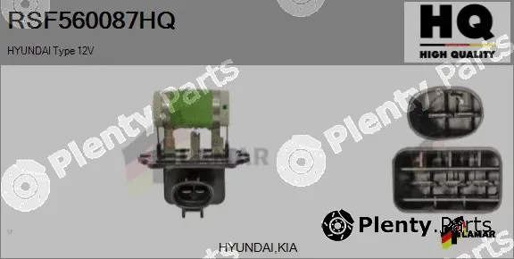 Flamar RSF560087HQ — Series resistor, electric motor (radiator fan)