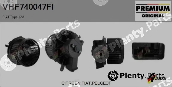 Flamar VHF740047FI — Interior Blower