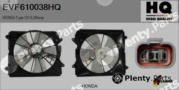 Flamar EVF610038HQ — Electric Motor, radiator fan