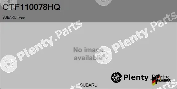 Flamar CTF110078HQ — Core assembly, turbocharger