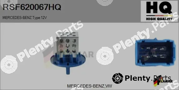Flamar RSF620067HQ — Resistor, interior blower