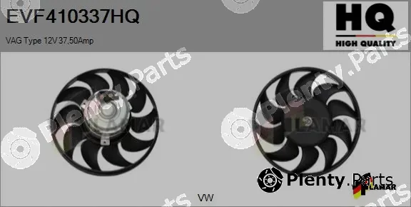 Flamar EVF410337HQ — Fan, engine cooling