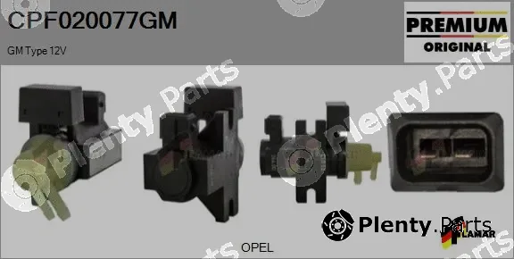 Flamar CPF020077GM — Pressure Converter, exhaust control