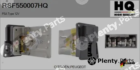 Flamar RSF550007HQ — Resistor, interior blower