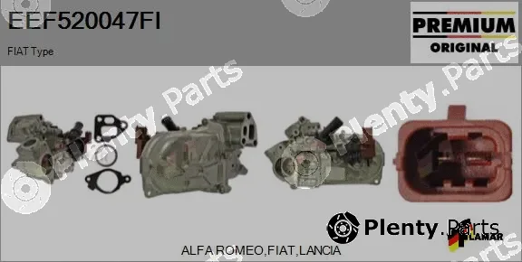 Flamar EEF520047FI — Cooler, exhaust gas recirculation