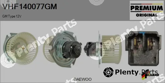 Flamar VHF140077GM — Interior Blower