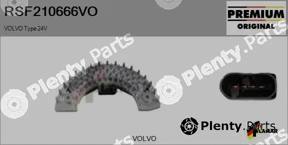 Flamar RSF210666VO — Resistor, interior blower