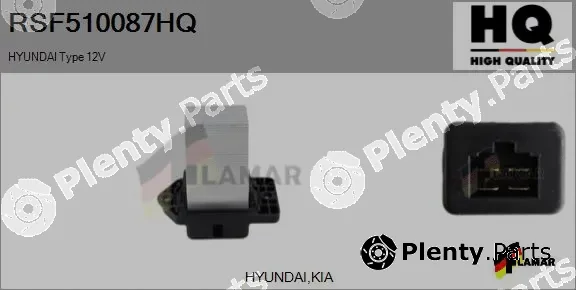 Flamar RSF510087HQ — Resistor, interior blower