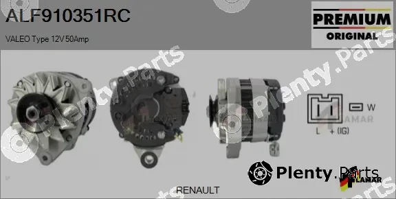 Flamar ALF910351RC — Alternator