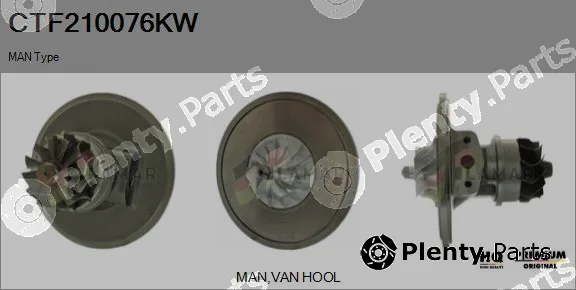 Flamar CTF210076KW — Core assembly, turbocharger