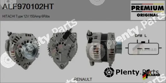 Flamar ALF970102HT — Alternator