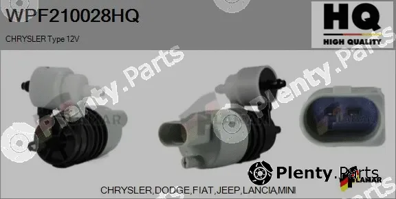 Flamar WPF210028HQ — Washer Fluid Pump, window cleaning