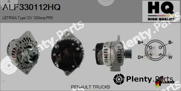 Flamar ALF330112HQ — Alternator