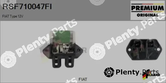 Flamar RSF710047FI — Series resistor, electric motor (radiator fan)