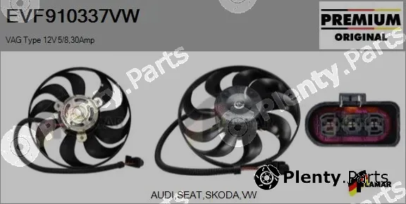 Flamar EVF910337VW — Fan, engine cooling
