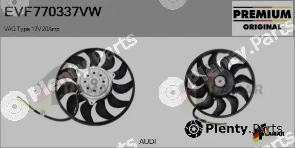 Flamar EVF770337VW — Fan, engine cooling