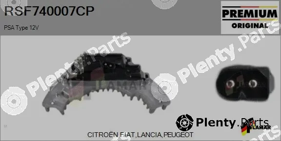 Flamar RSF740007CP — Resistor, interior blower