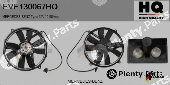 Flamar EVF130067HQ — Electric Motor, radiator fan