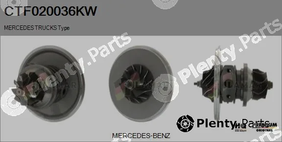 Flamar CTF020036KW — Core assembly, turbocharger