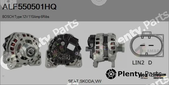 Flamar ALF550501HQ — Alternator