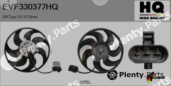 Flamar EVF330377HQ — Fan, engine cooling