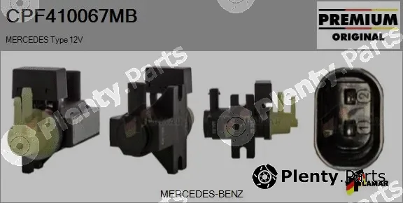 Flamar CPF410067MB — Pressure Converter, exhaust control