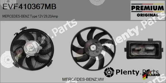 Flamar EVF410367MB — Fan, engine cooling