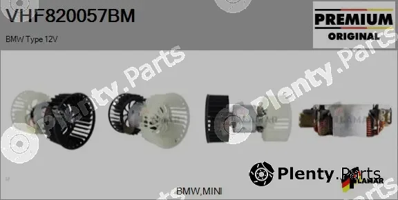 Flamar VHF820057BM — Interior Blower