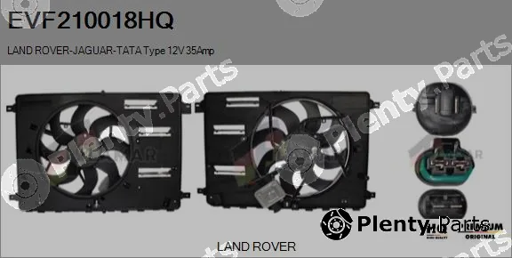 Flamar EVF210018HQ — Electric Motor, radiator fan