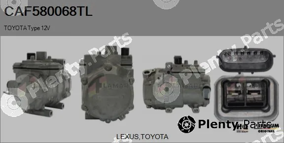 Flamar CAF580068TL — Compressor, air conditioning