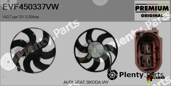 Flamar EVF450337VW — Fan, engine cooling
