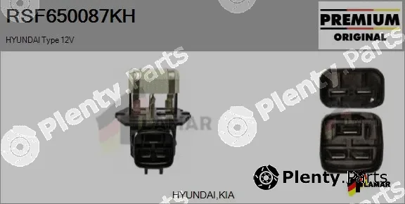 Flamar RSF650087KH — Series resistor, electric motor (radiator fan)