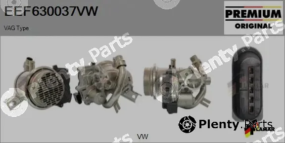 Flamar EEF630037VW — Cooler, exhaust gas recirculation