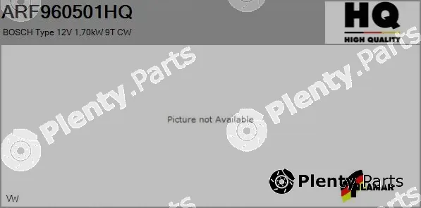 Flamar ARF960501HQ — Starter