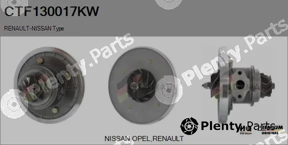 Flamar CTF130017KW — Core assembly, turbocharger