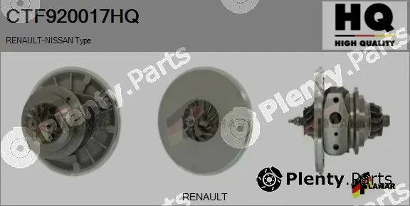 Flamar CTF920017HQ — Core assembly, turbocharger