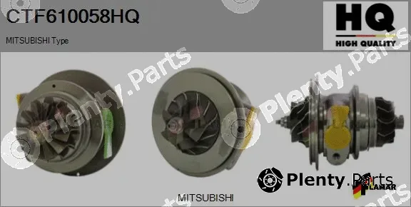 Flamar CTF610058HQ — Core assembly, turbocharger