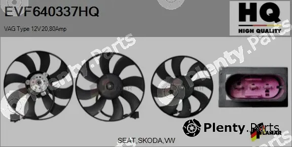 Flamar EVF640337HQ — Fan, engine cooling