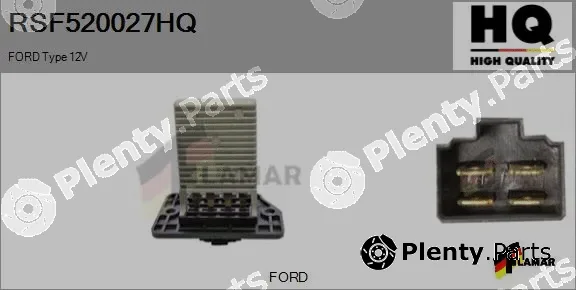 Flamar RSF520027HQ — Resistor, interior blower