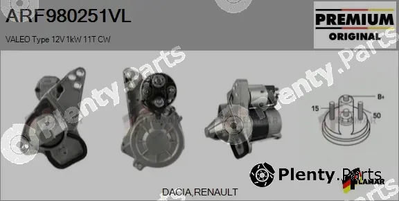 Flamar ARF980251VL — Starter