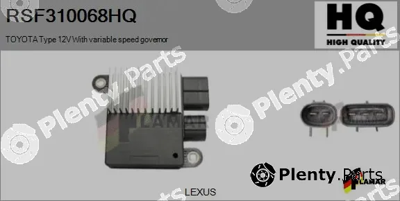 Flamar RSF310068HQ — Series resistor, electric motor (radiator fan)