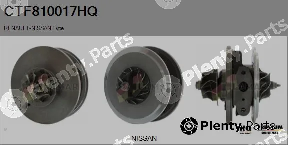 Flamar CTF810017HQ — Core assembly, turbocharger