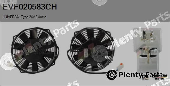 Flamar EVF020583CH — Electric Motor, radiator fan