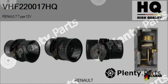 Flamar VHF220017HQ — Interior Blower