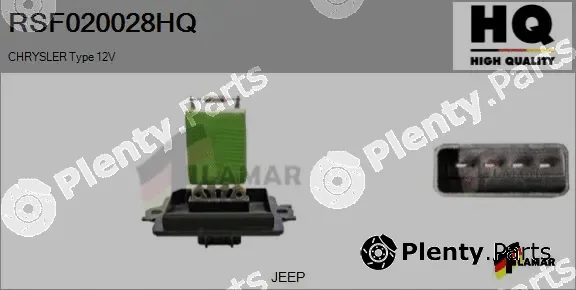 Flamar RSF020028HQ — Resistor, interior blower