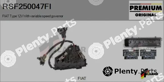 Flamar RSF250047FI — Series resistor, electric motor (radiator fan)