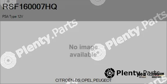 Flamar RSF160007HQ — Resistor, interior blower